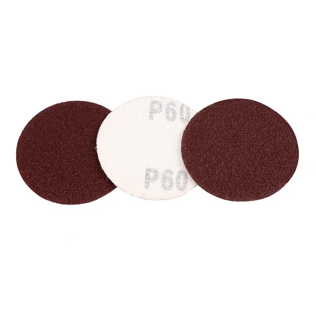 Unique Bargains Hook And Loop Sanding Discs Pads 60 80 120 180 240 Grits Sandpaper 2 Inch 100pcs