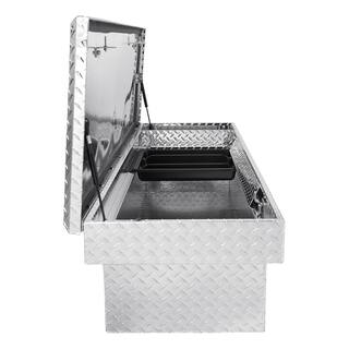 UWS 69 in. Bright Aluminum Crossover Truck Tool Box (Heavy Packaging) TBS-69