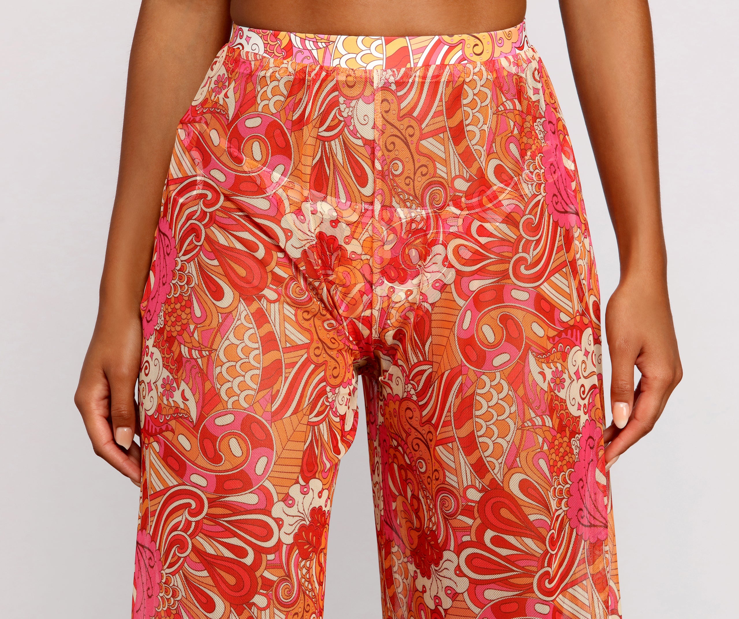 Bohemian Dreams Flared High Waist Pants