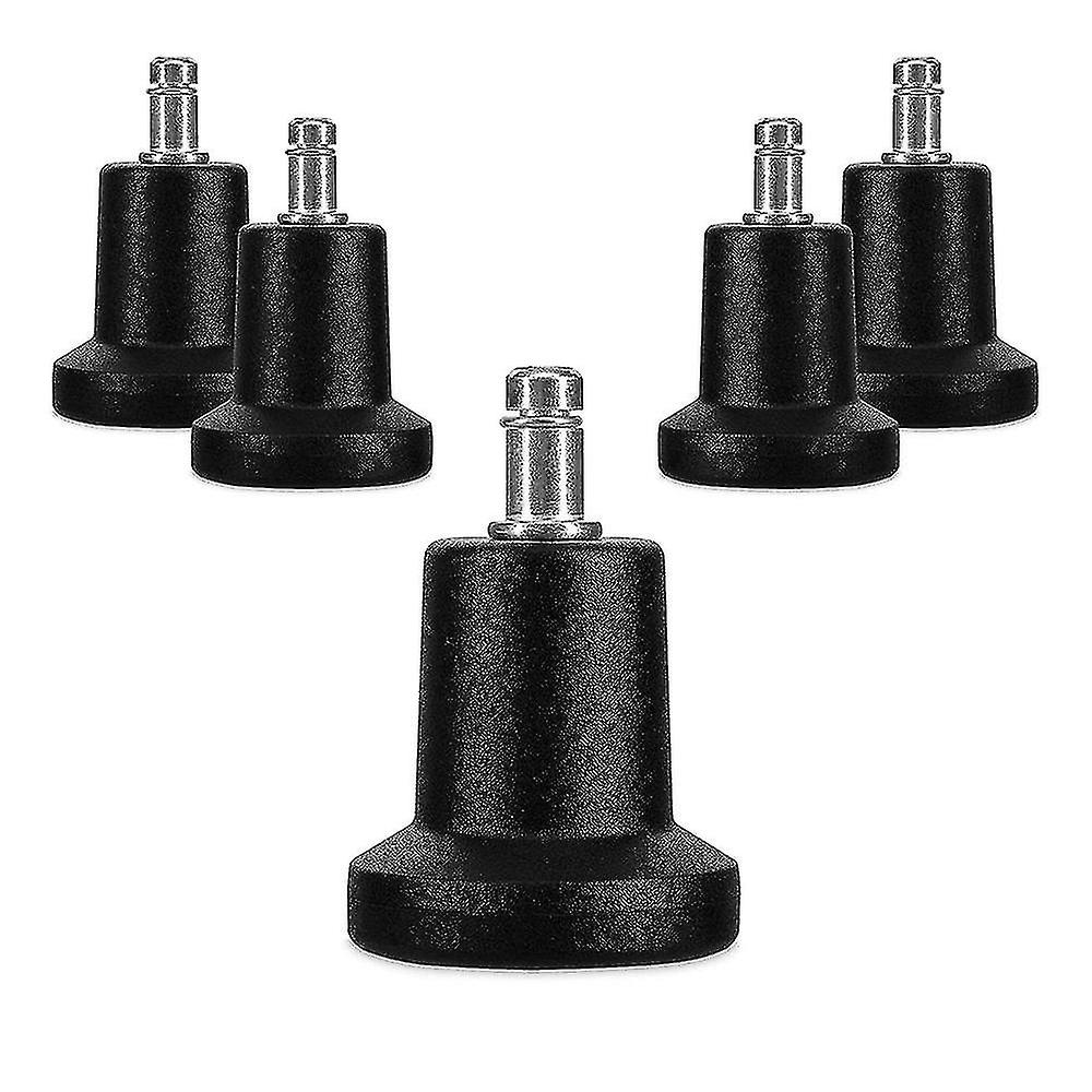 Office Chair Floor Glides Swivel Office Chair Stool Replacement Fixed Caster Legs 5pcs