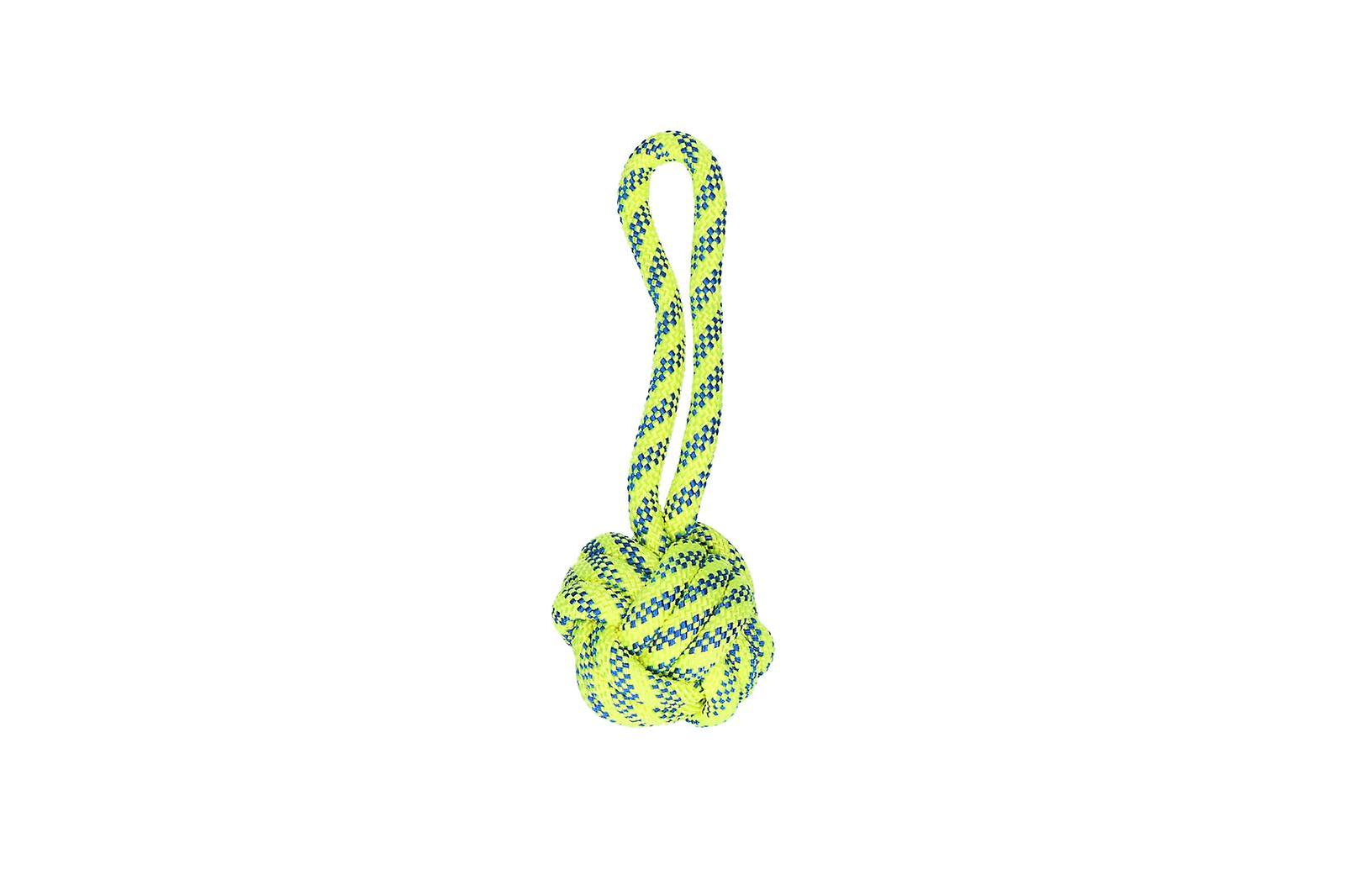 Twisted Chewing Rope With Knot Dog Toy