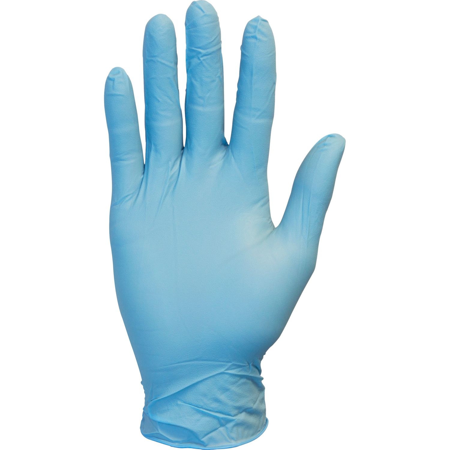 Powder Free Blue Nitrile Gloves by The Safety Zone SZNGNEPSM1