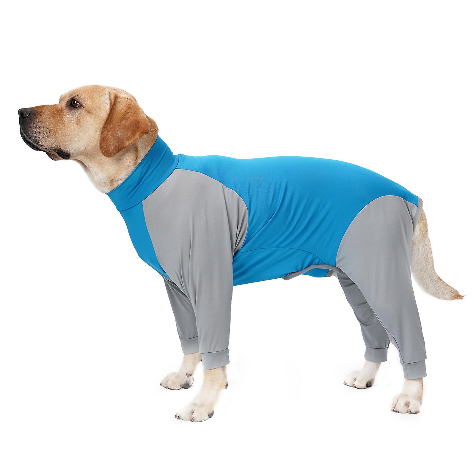 Dog Sweatshirts Four Legs Pet Jackets For Small Medium Large Dogs Blue Large