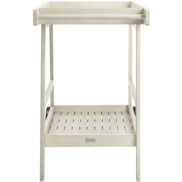 Renzo Indoor outdoor Bar Cart Safavieh