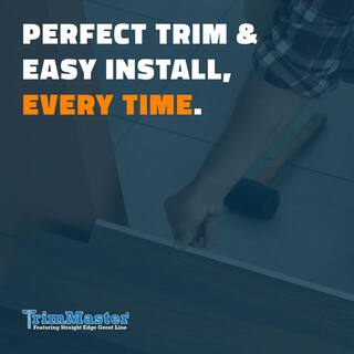 TrimMaster Aluminum L-Shaped Tile Edging Trim Silver 516 in. x 98-12 in. H8701MF98