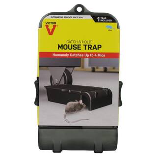 Victor Catch and Hold No-Touch Humane Outdoor and Indoor Mouse Trap M333