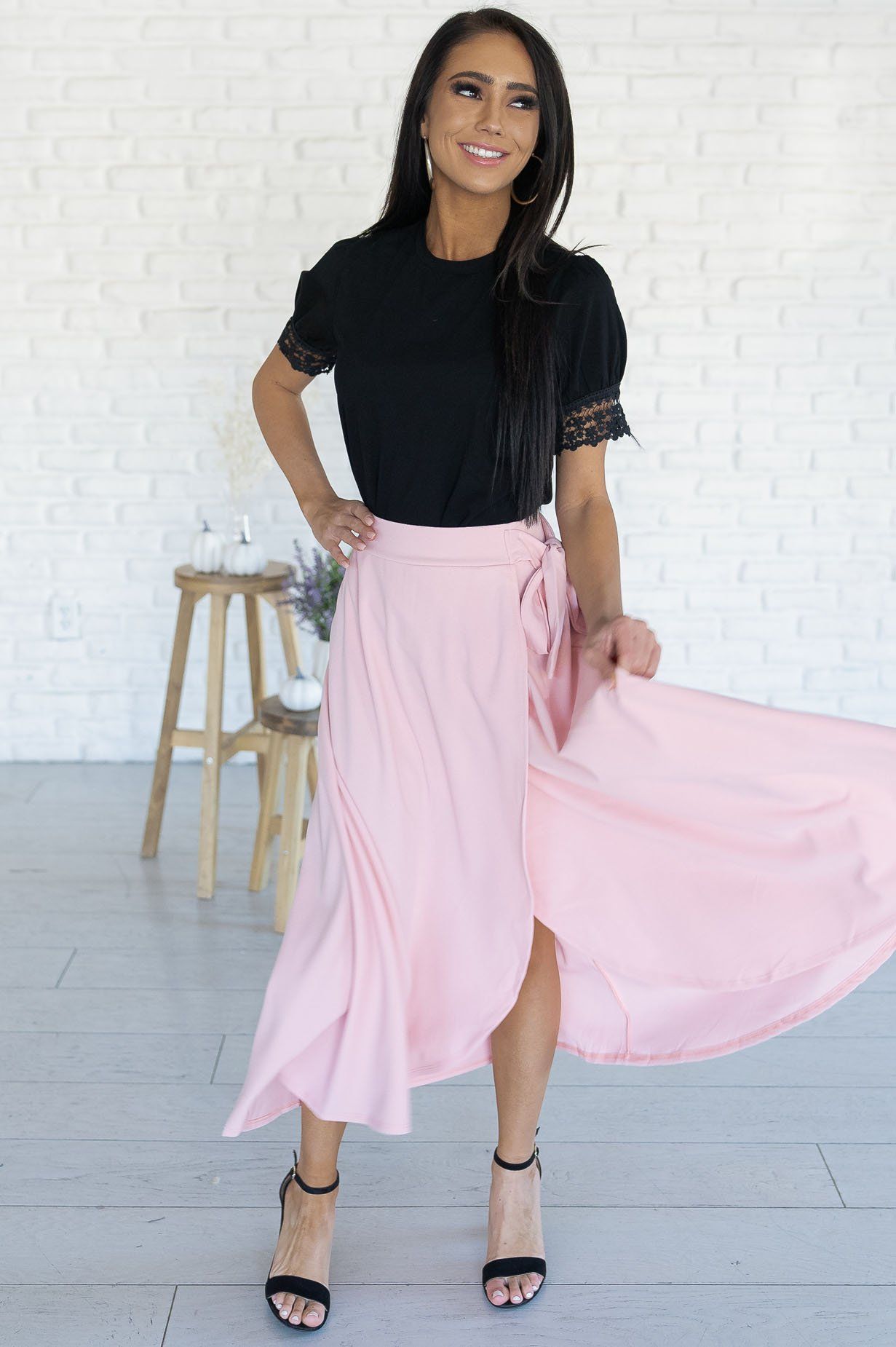 Stand By Our Love Modest Circle Skirt