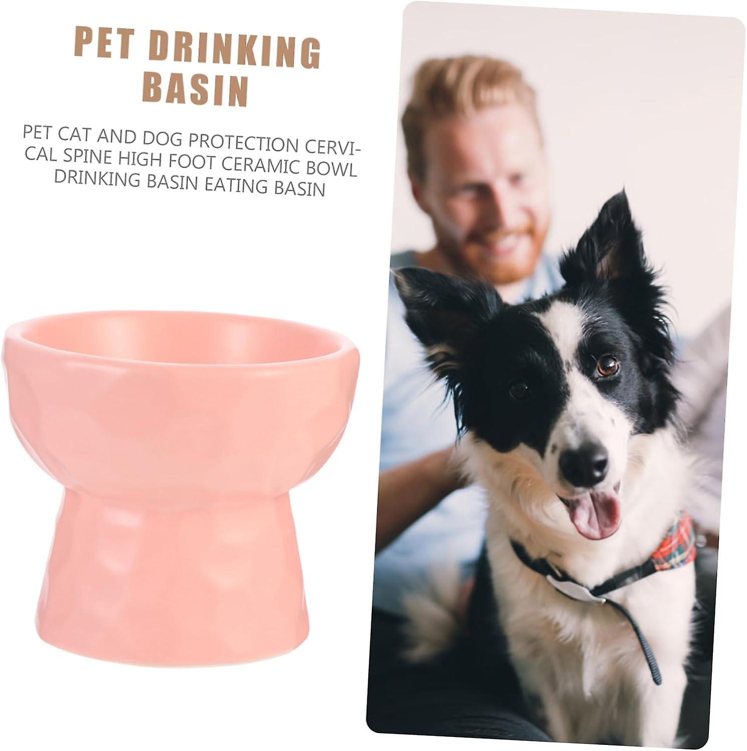 ceramic bowl Dog Food Bowl kitten water bowl cat feeding bowl Pet Food Basin ceramic pet container p