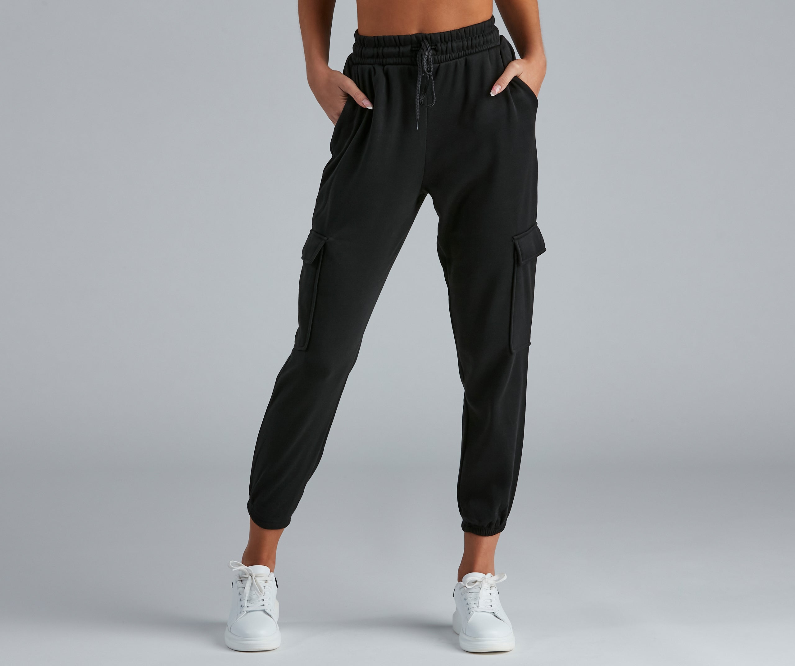 Ready To Chill Fleece Cargo Joggers