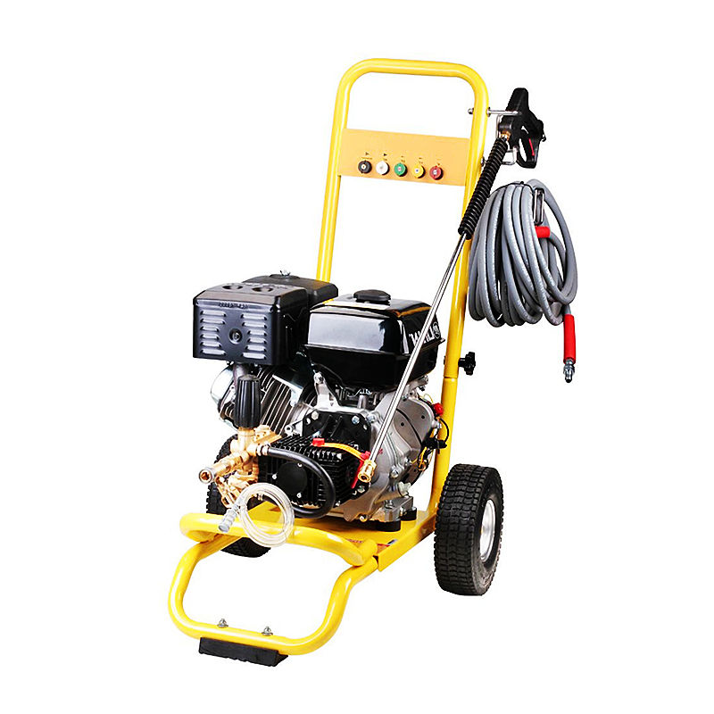 Professional Washer Pum Power High Pressure Car Bike Cleaner Petrol Engine Water Jet Washer with Water Tank Steel Surface