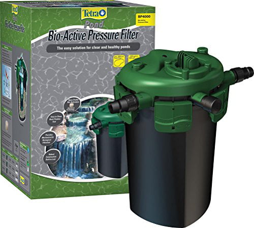 Tetra Pond Bio-Active Pressure Filter 4,000 Gallons, Keeps Pond Water Clear