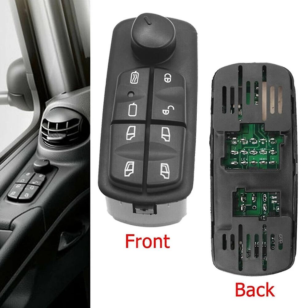 Car Window Regulator Power Window Switch For A0045455913 Mercedes Adigo Truck 1998 01-2004 10 Black