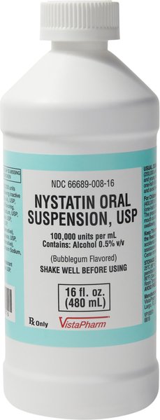 Nystatin Oral Suspension， 100，000 units/mL