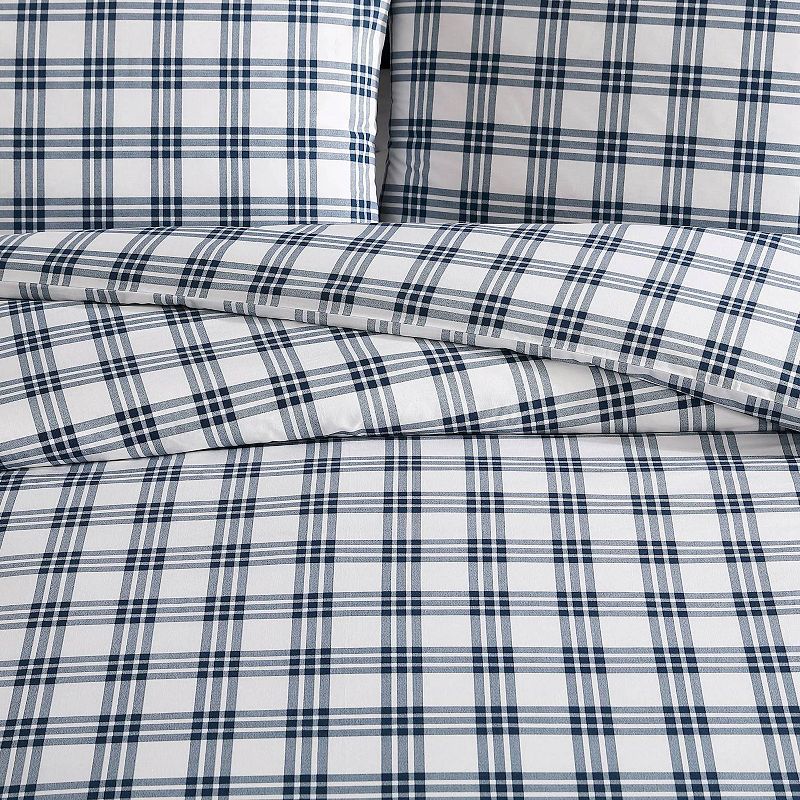 Eddie Bauer Basic Plaid Duvet Set