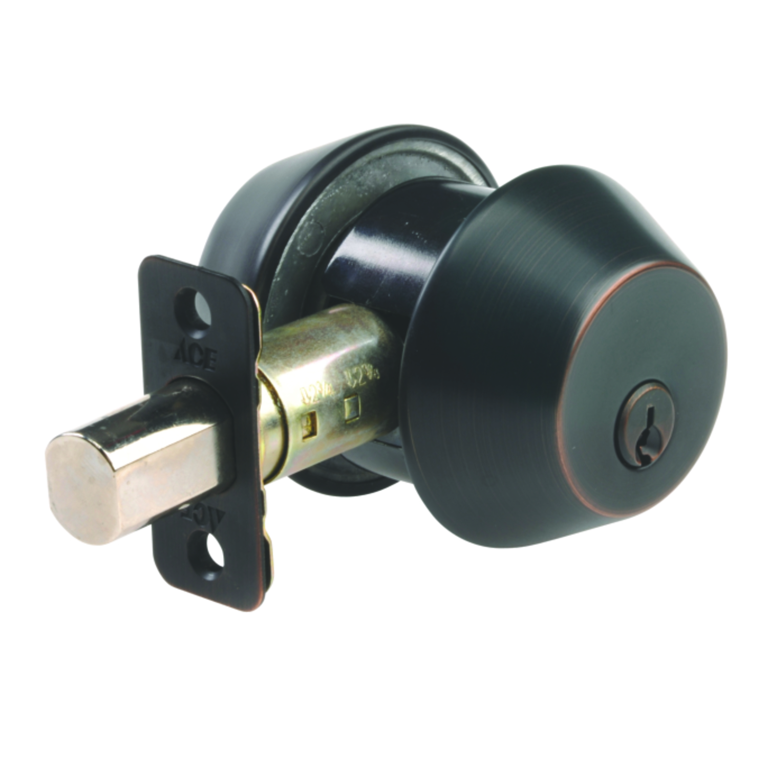 Ace Oil Rubbed Bronze Solid Bronze Alloy Double Cylinder Deadbolt