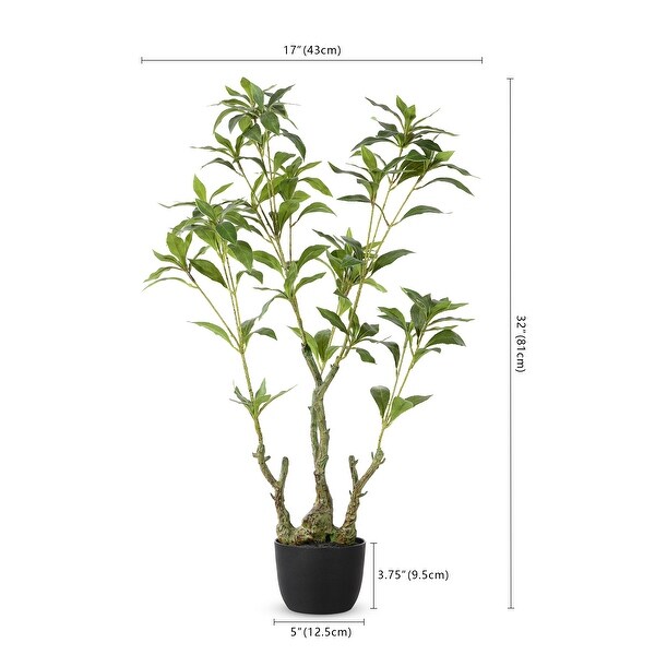 SAFAVIEH Home Faux 32 Potted Pierisjaponica