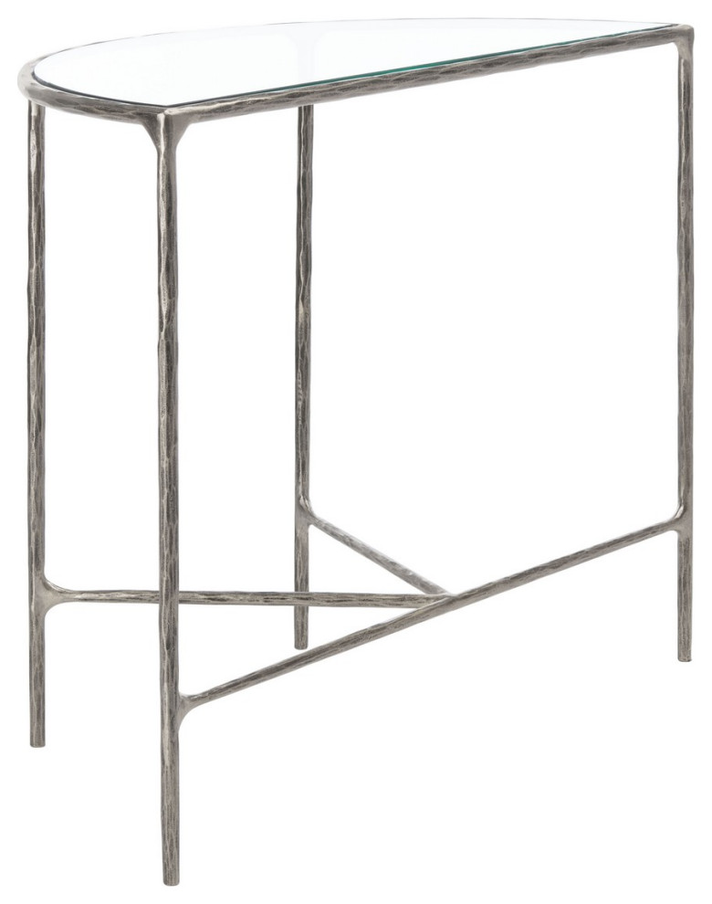 Safavieh Couture Jessa Forged Metal Console Table   Transitional   Console Tables   by Safavieh  Houzz