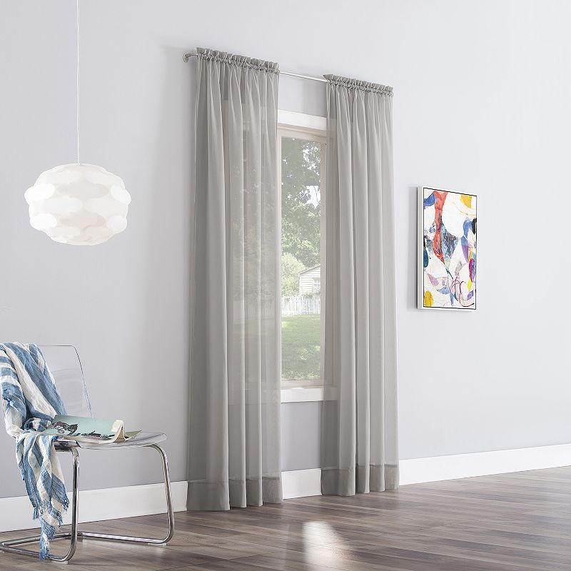 No. 918 1-Panel Calypso Sheer Voile Window Curtain