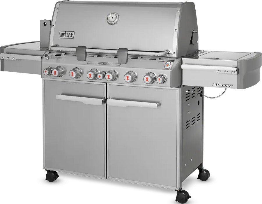 Weber Summit S-670 Stainless Steel Liquid Propane Gas Grill