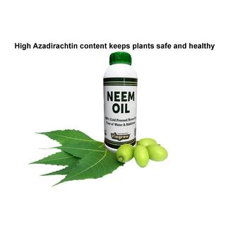 Viagrow 128 oz. Cold Pressed Neem Oil Seed Extract (Makes 192 Gal.) VNEEM32-4