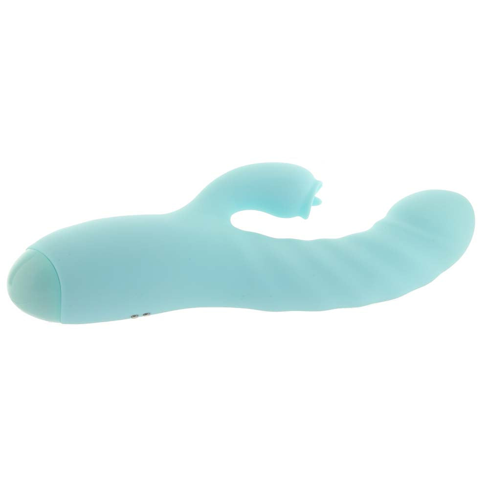 Luv Heat Up Thruster Rabbit Vibe in Aqua