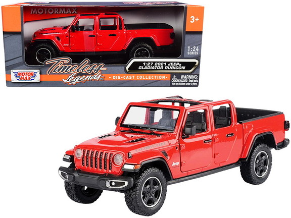 Motormax 2021 Jeep Gladiator Rubicon (Open Top) Pi...