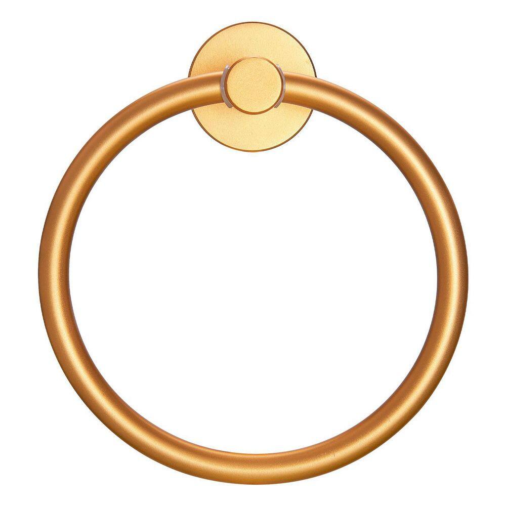 Nestfair Wall Mounted Towel Ring in Brushed Gold SX-DRM004