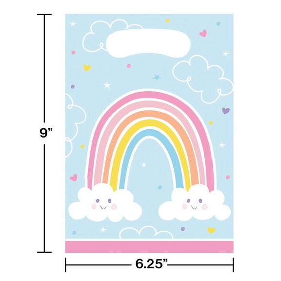 Creative Converting 352009 Happy Rainbow Favor Bag...