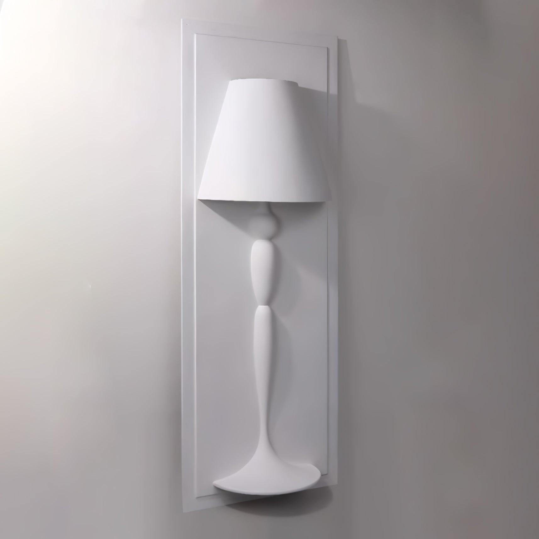 Plaster Picture Wall Lamp