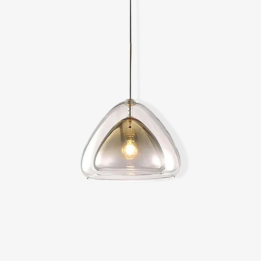 Futuristische Glass Pendant Light