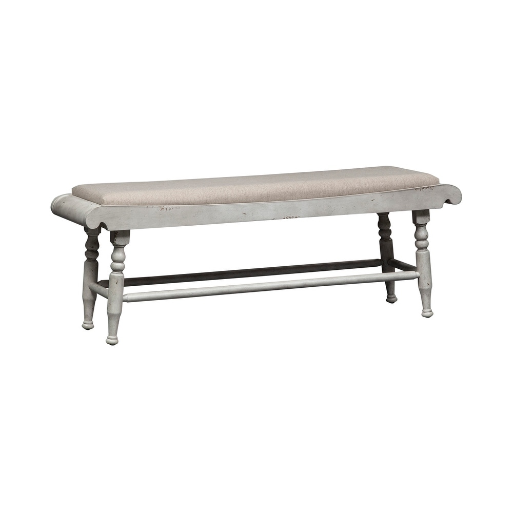 Whitney Antique Linen Bench