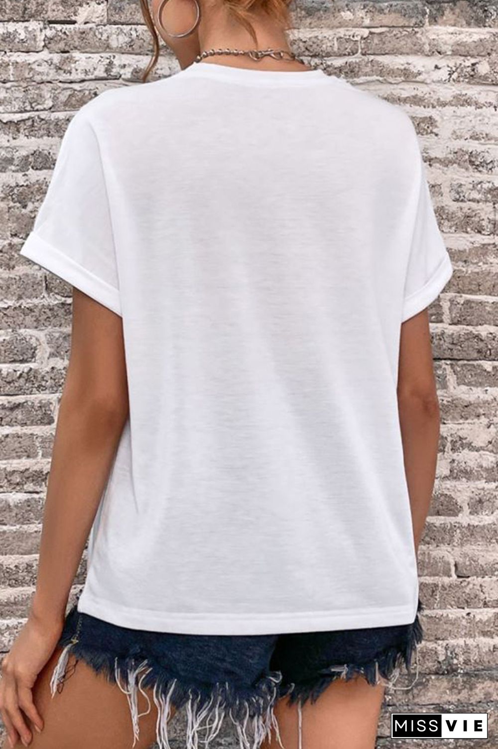 Plain Essencial Short Sleeves Tee