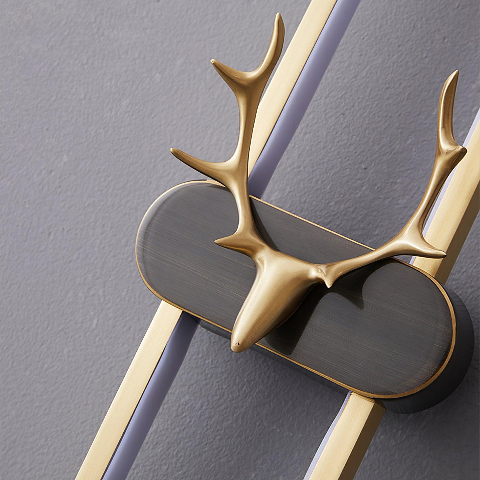 Antlers Halo Wall Lamp