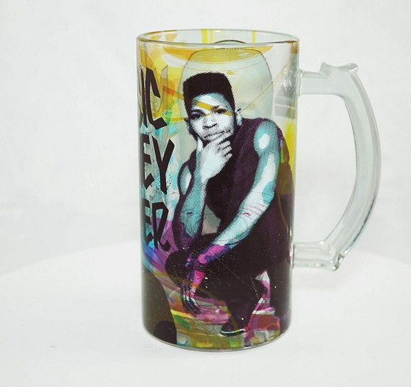 Just Funky Empire Music Money Power 16oz Glass Bee...