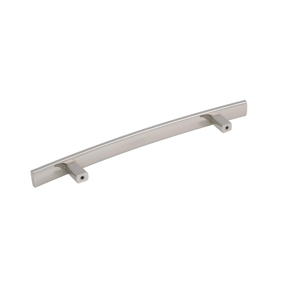 Cyprus 8 in (203 mm) Center to Center Polished Nickel Appliance Pull