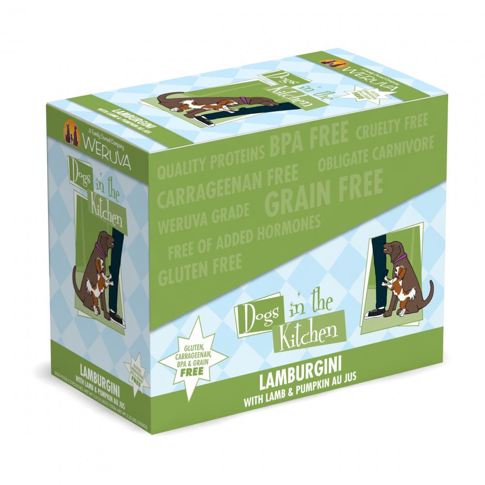 Weruva Dogs in the Kitchen Lamburgini Grain Free Lamb and Pumpkin Dog Fo