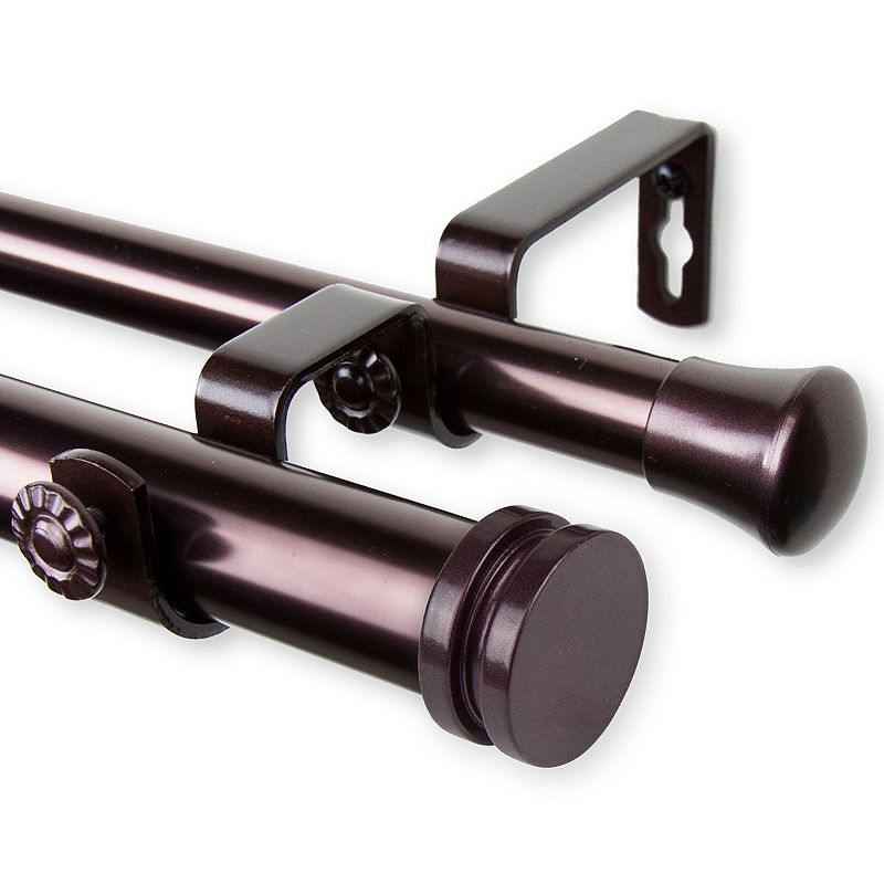 Rod Desyne Bun Double Curtain Rod