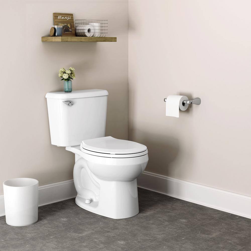 American Standard Reliant 10 in. Rough-In 2-piece 1.28 GPF Single Flush Round Toilet in White Seat Included (4-Pack) 3332DB101CR4020