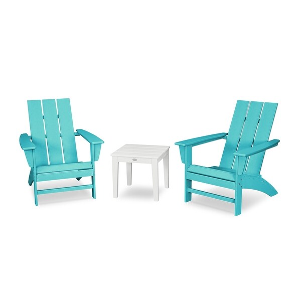 POLYWOOD Modern Adirondack 3Piece Set