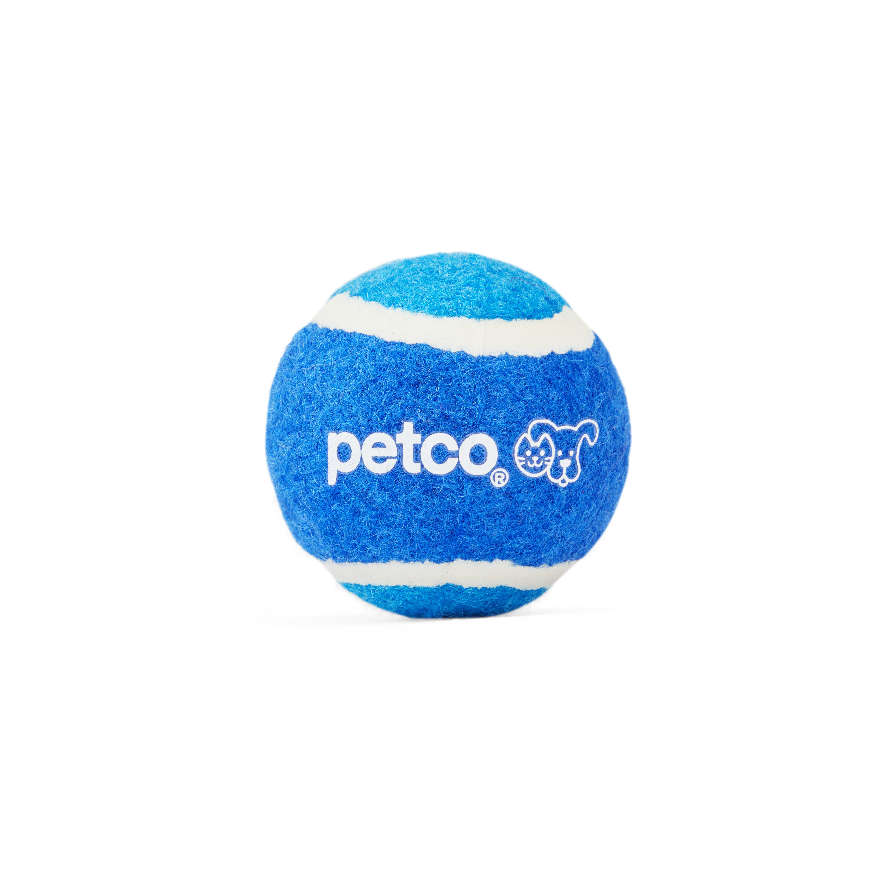 YOULY Rainbow Tennis Balls Dog Toy， Medium