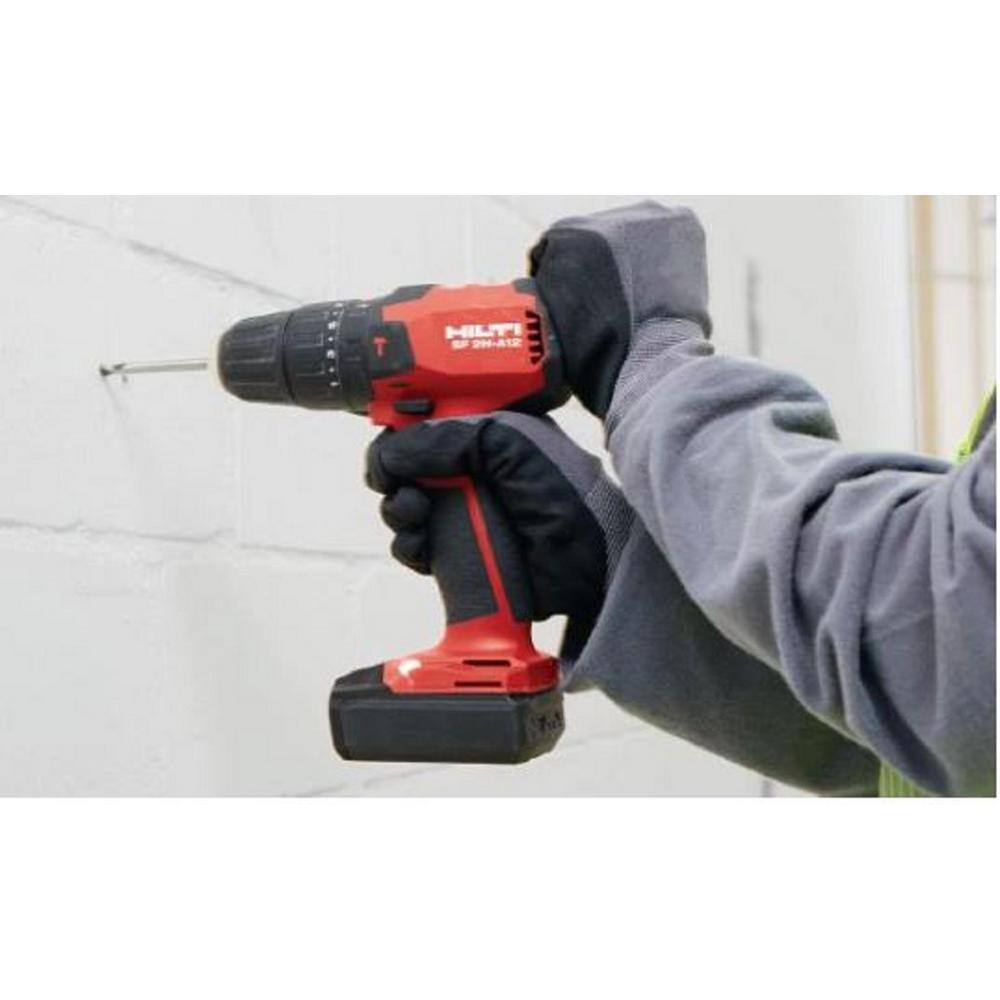 Hilti 12-Volt Lithium-Ion Brushless Cordless 38 in. Keyless Chuck Hammer Drill Driver SF 2H-A (Tool-Only) 2200162