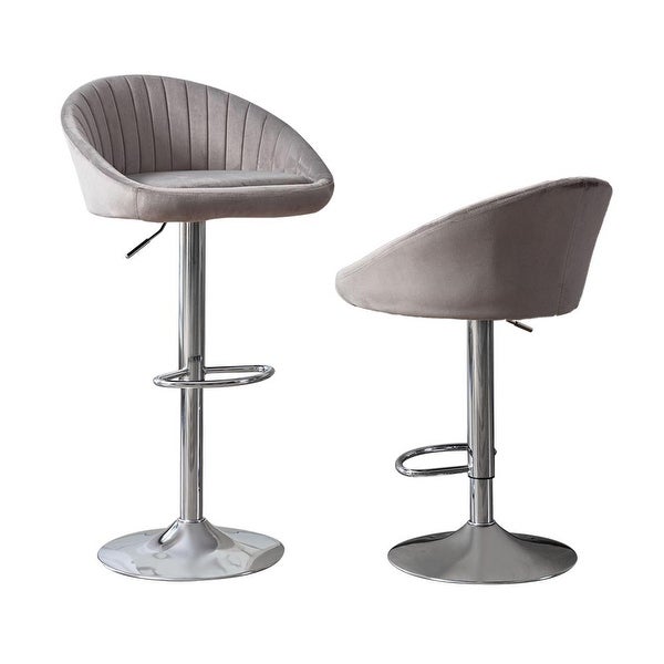 Bar Stools with Back and Footrest set of 2