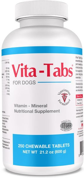 Vita-Tabs Liver Flavored Multivitamin for Dogs