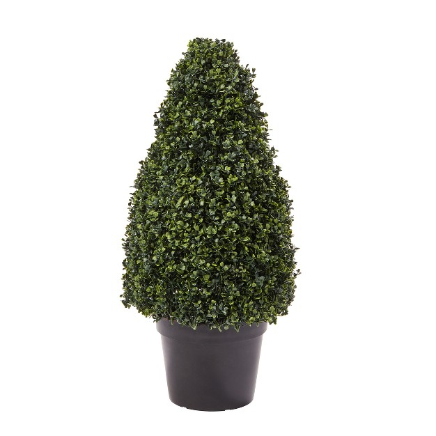 Pure Garden Indoor/outdoor Artificial Boxwood Plant For Home Decor