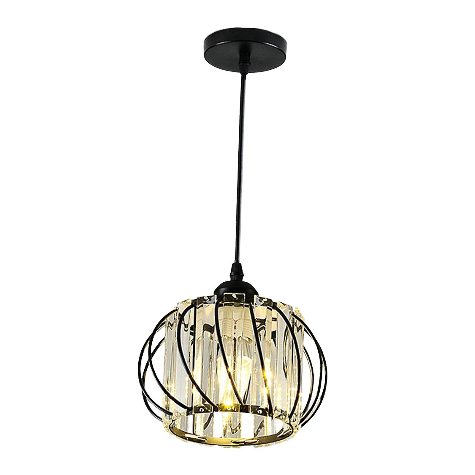 Led Pendant Light Fixture Ceiling Light Decor For Dining Room Dorm Farmhouse Black Warm Light