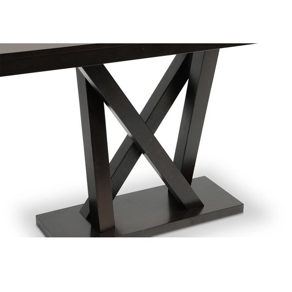 Everdon Dark Brown Modern Sofa Table