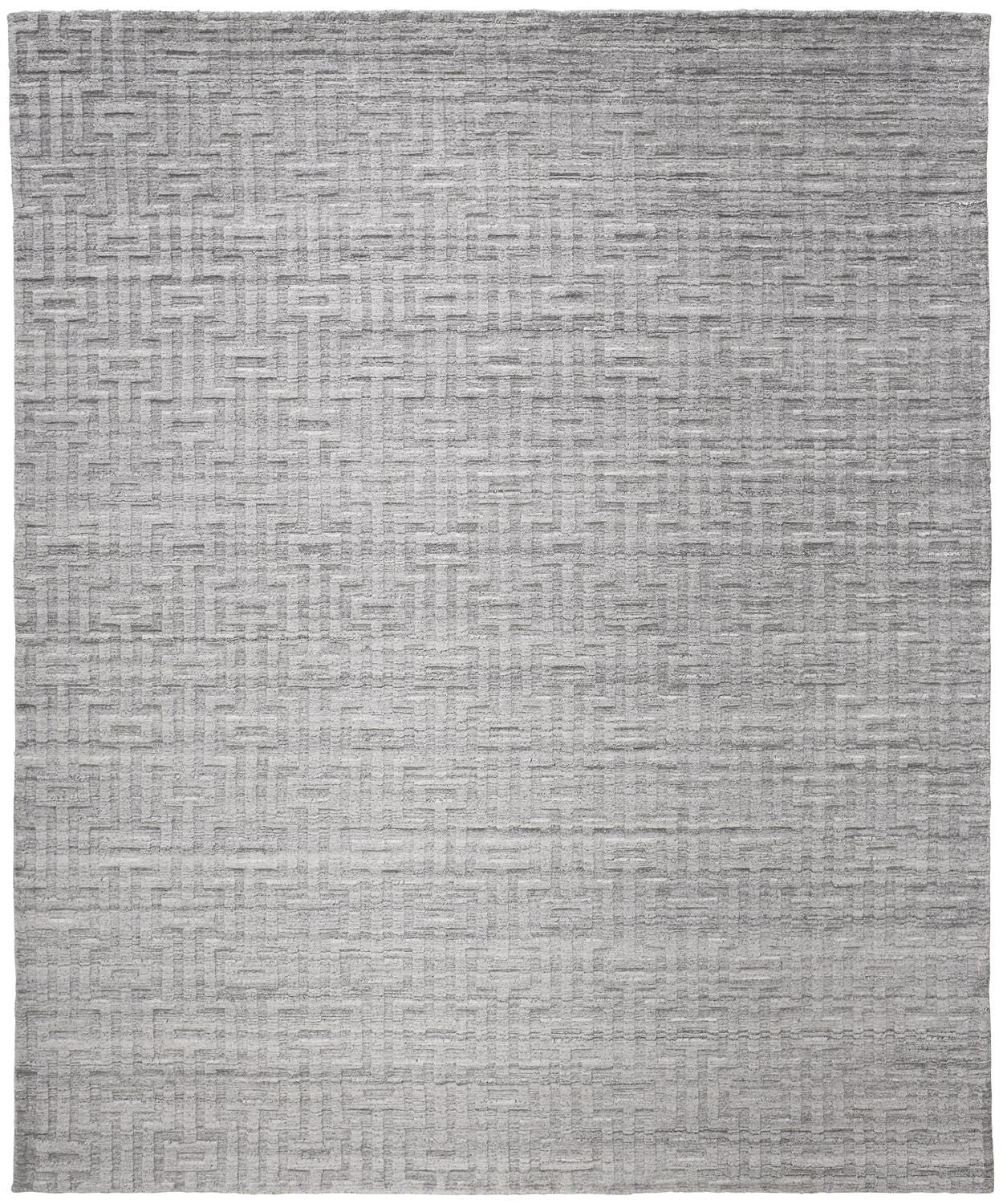 Savona Hand Woven Light Silver Rug by BD Fine