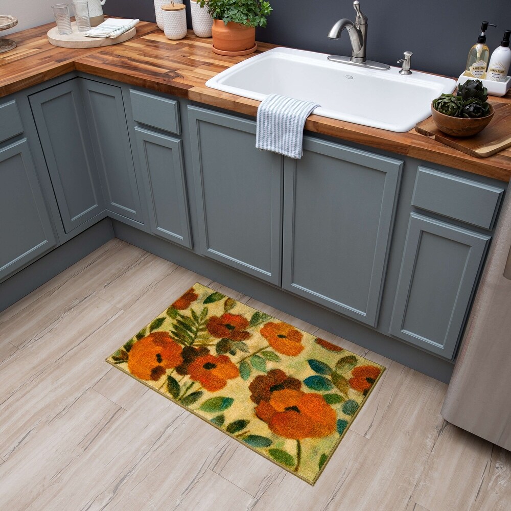 Mohawk Home Peaceful Garden Accent Kitchen Mat