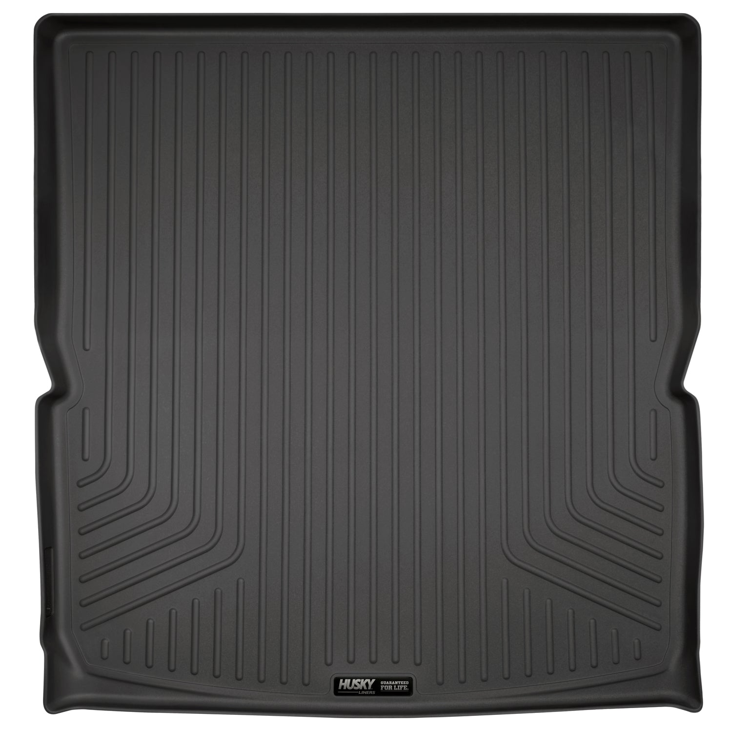 Husky Liners Weatherbeater Series Cargo Liner Behind 2nd Seat Black Fits 17-21 GMC Acadia