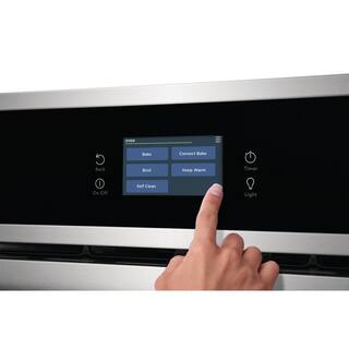 Frigidaire 27 in. Single Electric Wall Oven with Convection in Stainless Steel FCWS2727AS